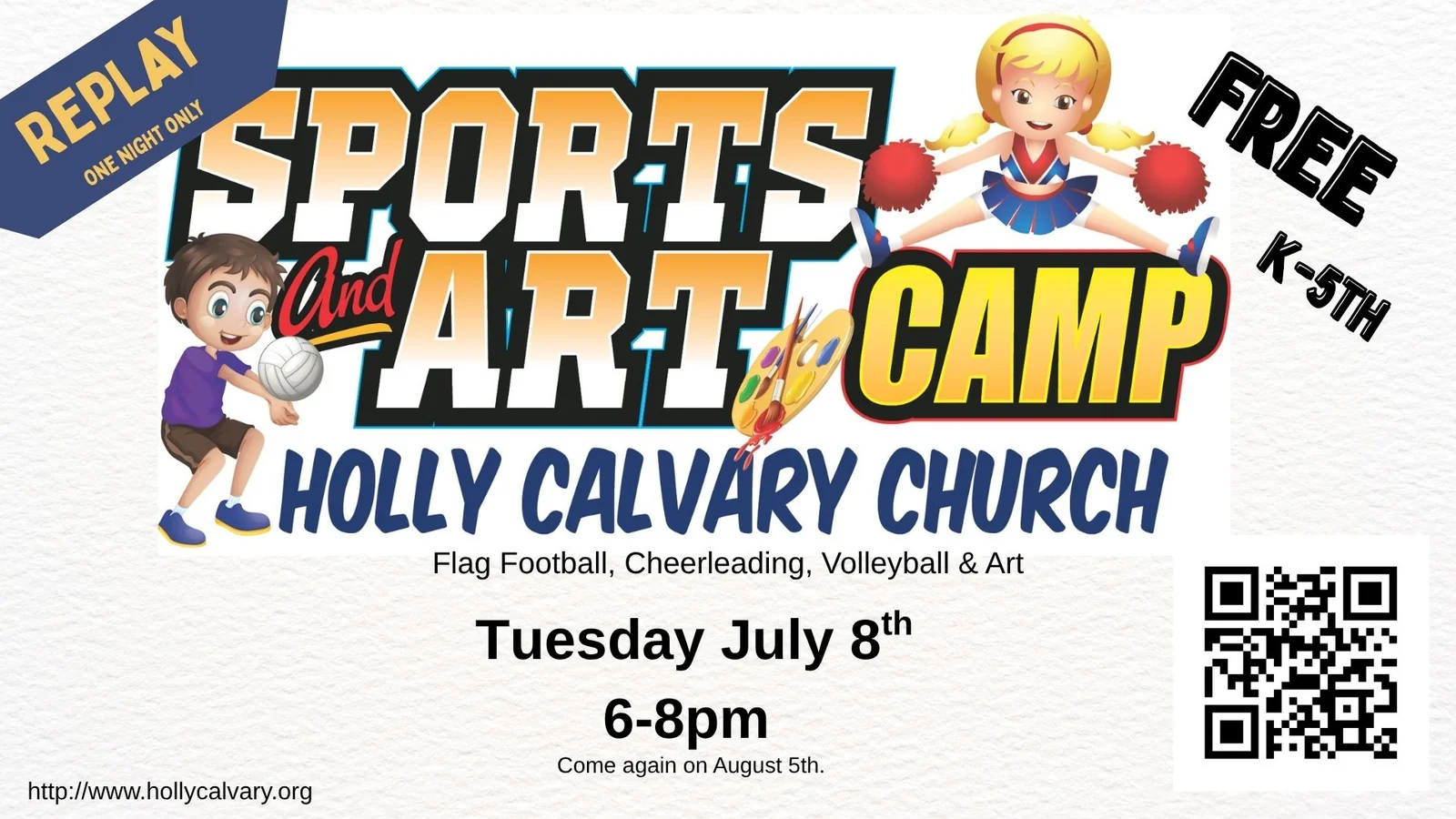 7-8-25 Sports Updated Holly Calvary Church in Holly, MI