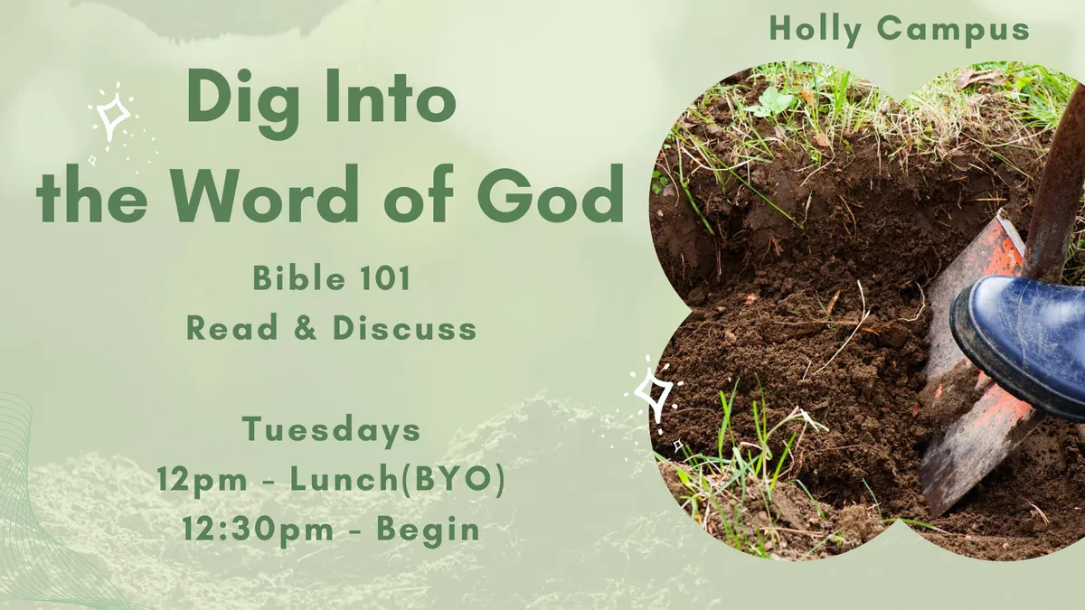 Dig Bible Sept Holly Calvary Church in Holly, MI