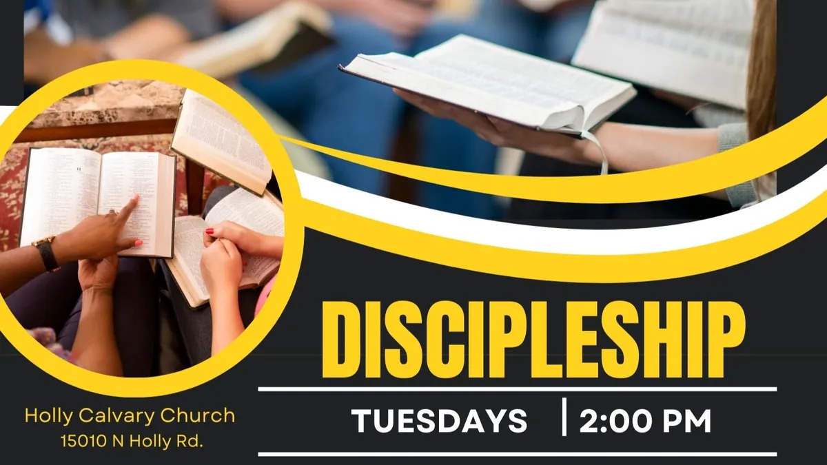 Discipleship Sept Holly Calvary Church in Holly, MI Holly Calvary Church in Holly, MI
