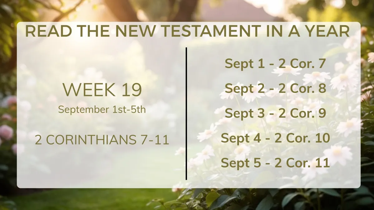 Week 19 updated Holly Calvary Church in Holly, MI