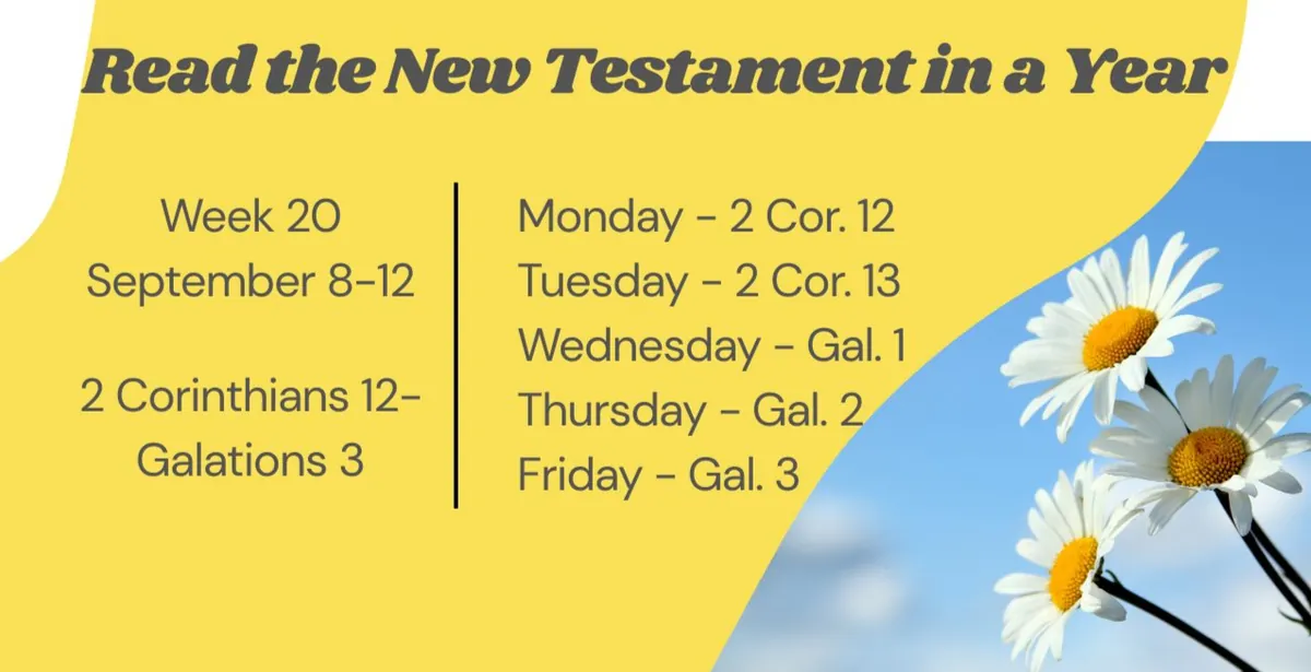 Week 20 Holly Calvary Church in Holly, MI