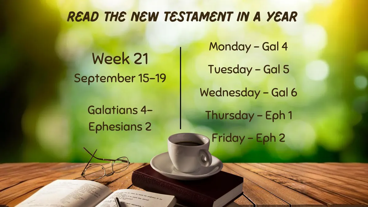 Weekly Devotions Week 21 Holly Calvary Church in Holly, MI