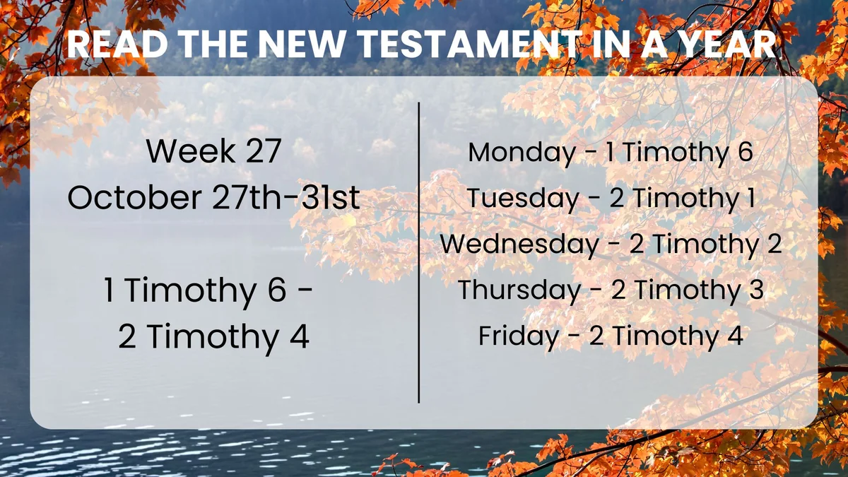 Week 27 Holly Calvary Church in Holly, MI