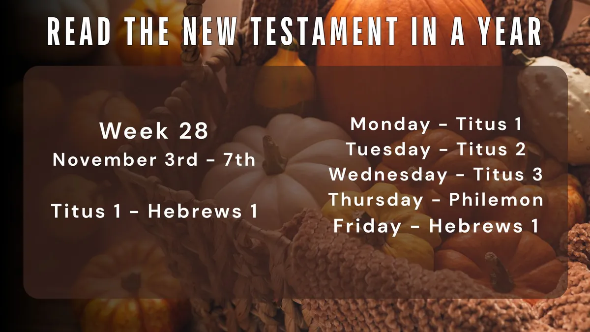 Week 28 Holly Calvary Church in Holly, MI