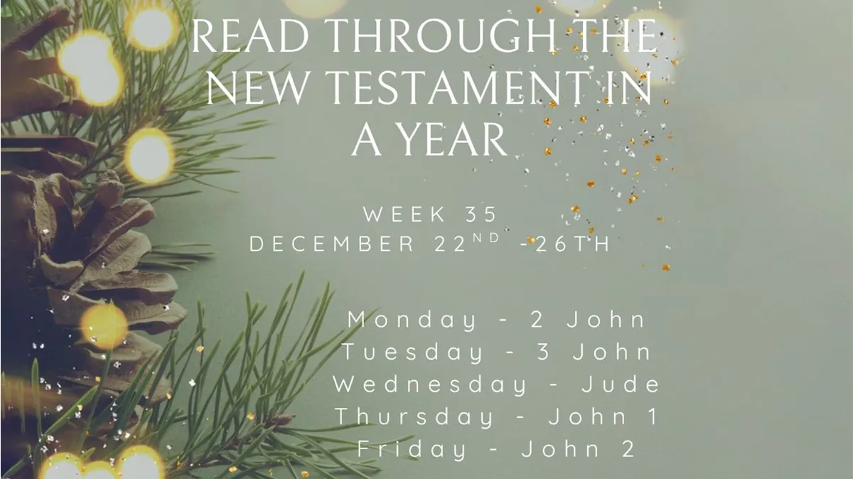 Week 35 Holly Calvary Church in Holly, MI