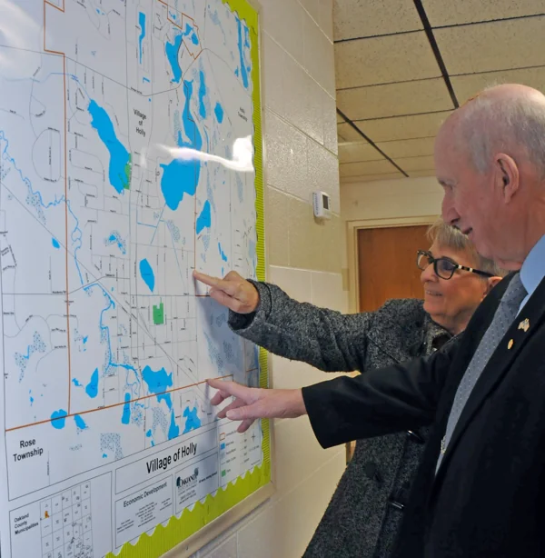 Easter Sunday at Holly Calvary Church in Holly, MI