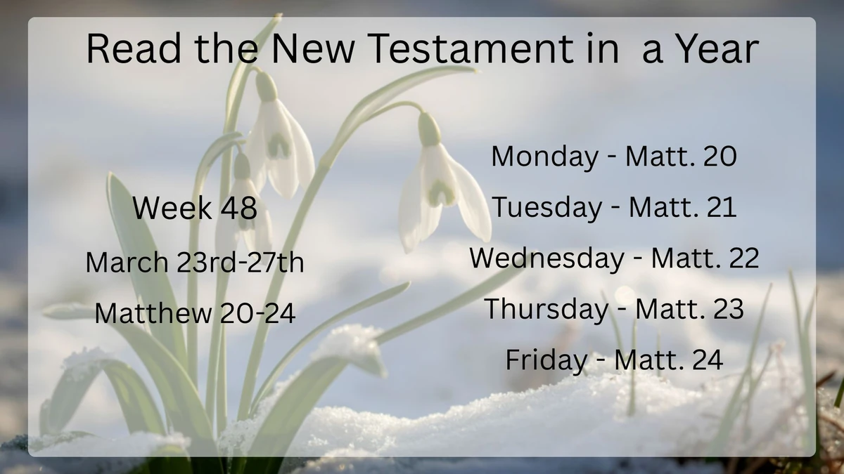 Week 48 Holly Calvary Church in Holly, MI