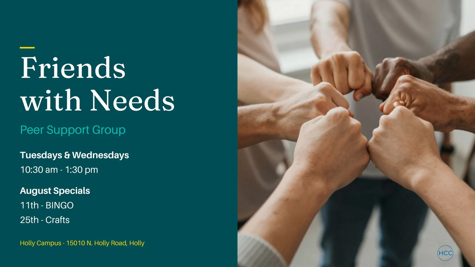 Friends With Needs at Holly Calvary Church in Holly, MI