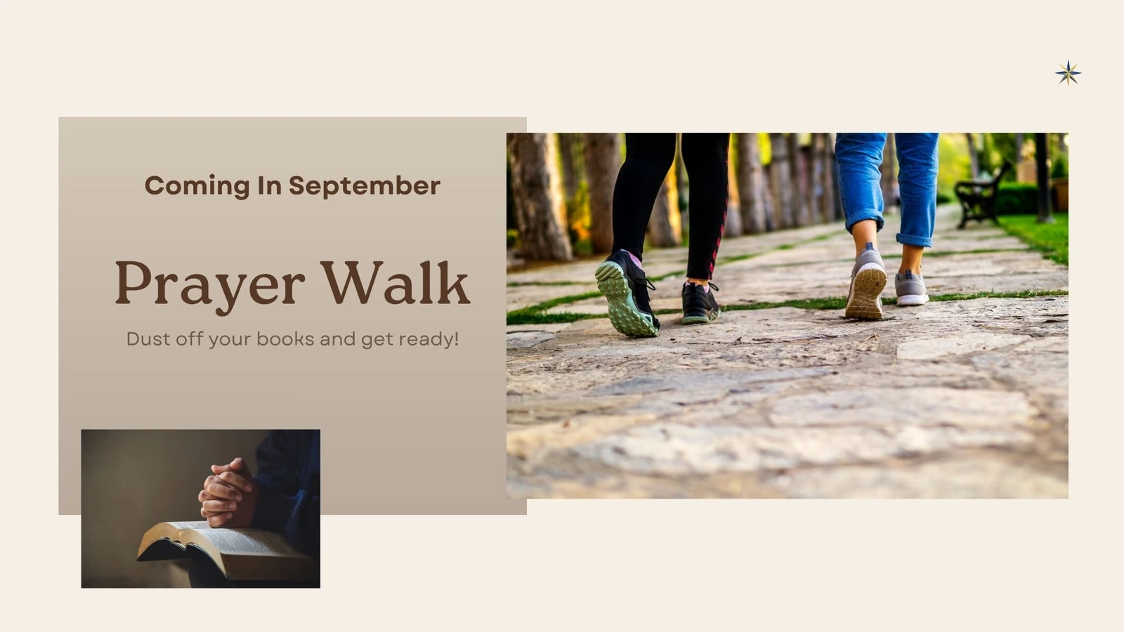 Prayer Walk at Holly Calvary Church in Holly, MI